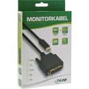 InLine® USB Display Kabel, USB-C Stecker zu DVI...