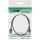 InLine® Patchkabel slim, U/FTP PiMf, Cat.6A, schwarz, 0,25m