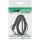 InLine® Hörer Spiralkabel, RJ10 Stecker / Stecker, schwarz, max. 4m