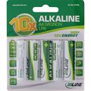 InLine Alkaline High Energy Batterie, Mignon (AA), 10er...