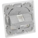 InLine® Rahmenset für 1x RJ45 Bu/LSA Einsatz,...