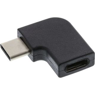 InLine USB 3.1 Adapter, Typ C Stecker an C Buchse, gewinkelt (Gen.2)