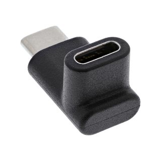 InLine USB 3.1 Adapter, Typ C Stecker an C Buchse, oben/unten gewinkelt (Gen.2)