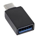 InLine® USB 3.2 Gen.2 Adapter, USB-C Stecker an USB A...
