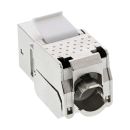 InLine® Keystone RJ45 Buchse, SNAP-In, Cat.6a, mit...