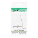 InLine® Keystone SNAP-In Metall-Modulhalter, 2-fach für Hutschiene