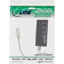 InLine® 4-fach Telefon Port Splitter, RJ45 Stecker an...