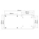 InLine® Halterung für Intel NUC-PC an VESA 75/100 Halter