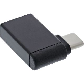 InLine USB 3.2 Gen.2 Adapter OTG, USB Typ-C Stecker an USB A Buchse 90 gewinkelt