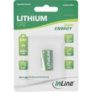 InLine Lithium High Energy Batterie Fotobatterie, CR2, 3V...