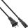 InLine® Netzkabel, Netzstecker China auf Euro 8 C7 Stecker, schwarz, 1,8m