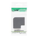 InLine® DisplayPort Adapter, DisplayPort Stecker / Buchse links gewinkelt