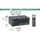 InLine® KVM Desktop Switch, 2-fach, Dual-Monitor DP 1.2, 4K, USB 3.0, Audio