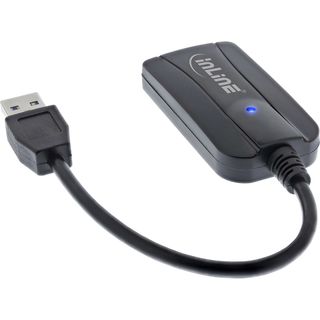 InLine Card Reader USB 3.1 USB-A, fr SD/SDHC/SDXC, microSD, UHS-II kompatibel