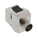 InLine® Keystone RJ45 Buchse, SNAP-In, Cat.6a,...