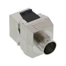 InLine® Keystone RJ45 Buchse, SNAP-In, Cat.8.1,...