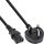 InLine® Netzkabel, Netzstecker England auf Kaltgerätestecker C13, 2m