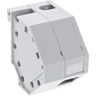 InLine® Keystone SNAP-In LWL Keystone Modulhalter, 1-fach für Hutschiene