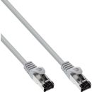 InLine® Patchkabel, S/FTP (PiMf), Cat.8.1, 2000MHz, halogenfrei, grau, 15m