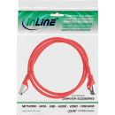 InLine® Patchkabel, S/FTP (PiMf), Cat.8.1, 2000MHz, halogenfrei, rot, 3m