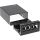 InLine® Patchfeld-Dose Aufputz für 4x Keystone RJ45, Metall, schwarz RAL9005