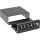 InLine® Patchfeld-Dose Aufputz für 6x Keystone RJ45, Metall, schwarz RAL9005