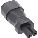 InLine Netzadapter IEC 60320 C14 / C7, 3pol. Kaltgerte...