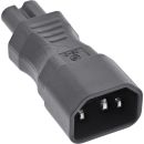 InLine® Netzadapter IEC 60320 C14 / C7, 3pol....