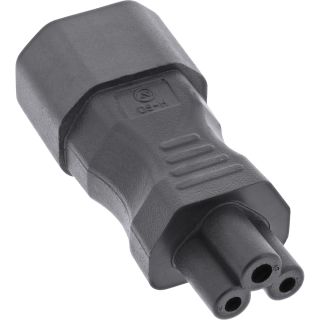 InLine Netzadapter IEC 60320 C14 / C5, 3pol. Kaltgerte / Notebook