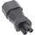 InLine® Netzadapter IEC 60320 C14 / C5, 3pol. Kaltgeräte / Notebook