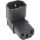 InLine® Netzadapter IEC 60320 C14 / C13, oben/unten gewinkelt, 3pol. Kaltgeräte