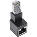 InLine Patchkabel-Adapter Cat.6A, RJ45 Stecker / Buchse,...