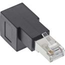 InLine® Patchkabel-Adapter Cat.6A, RJ45...