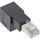 InLine® Patchkabel-Adapter Cat.6A, RJ45 Stecker/Buchse, 90° nach unten gewinkelt
