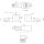 InLine® Patchkabel-Adapter Cat.6A, RJ45 Stecker/Buchse, 90° nach unten gewinkelt