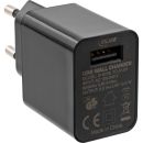 InLine® USB Ladegerät Single, Netzteil, 100-240V...