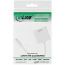 InLine® Mini DisplayPort zu DVI Adapter, weiß,...