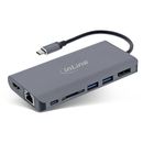 InLine 7-in-1 USB Typ-C Dockingstation, HDMI,...