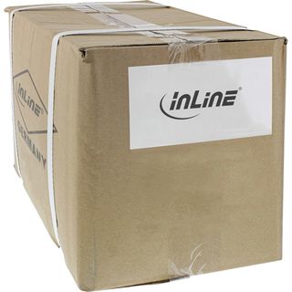 70er Bulk-Pack InLine Patchkabel, S/FTP (PiMf), Cat.6, 250MHz, PVC, CCA, grau, 1m
