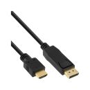 30er Bulk-Pack InLine DisplayPort zu HDMI Konverter...