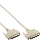 InLine® Serielles Kabel, 37pol Stecker / Stecker,...