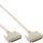 InLine® Serielles Kabel, 37pol Stecker / Stecker, vergossen, 1:1 belegt, 1m