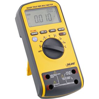 InLine Multimeter Dual-Display, mit PC-Anbindung ber USB, CAT III / CAT IV