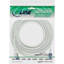 InLine® Patchkabel, Cat.6A, S/FTP, TPE flexibel, weiß, 30m