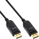 InLine DisplayPort 1.4 AOC Kabel, 8K4K, schwarz, 25m