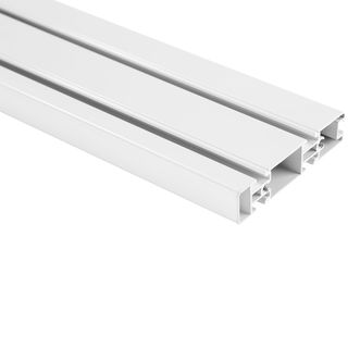 InLine Slatwall Panel Aluminium, fr Wandhalterung, wei, 1,2m