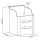 InLine® Slatwall Stiftebox, weiß