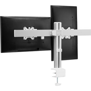 InLine Aluminium Monitor-Tischhalterung fr 2 Monitore bis 32, 8kg