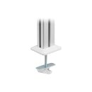 InLine® Slatwall Befestigungssäulen Aluminium, für Tischhalterung Panel, 2er Set