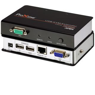ATEN CE700A Konsolen-Extender, 1PC auf 2 Arbeitspltze, USB, max. 150m